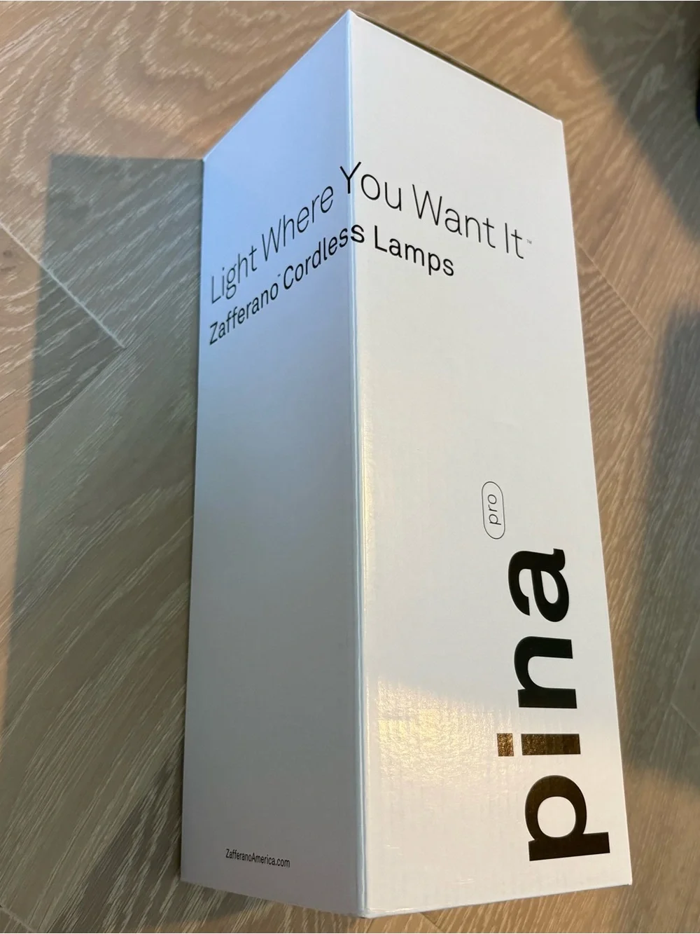 Zafferano pina pro wireless touch lamp - color Rust
